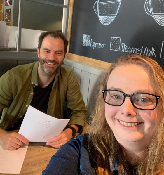 Tracy Gardener with Mark Horton – Panda Eye script read-through.