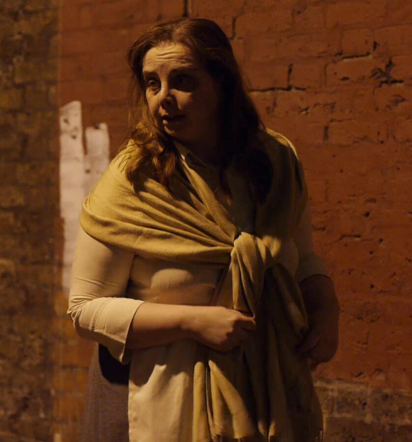 Filming my role as Catherine Eddowes in Ginger, directed by Selina Sondermann.