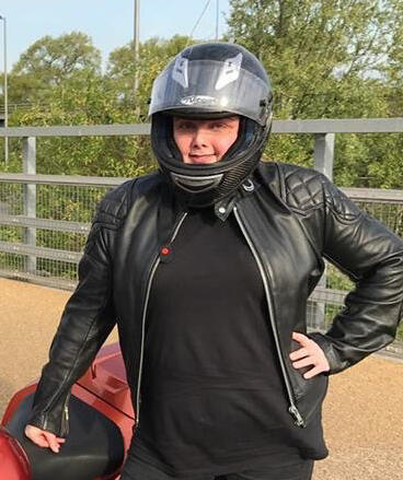 Hero biker in a First Direct commercial.